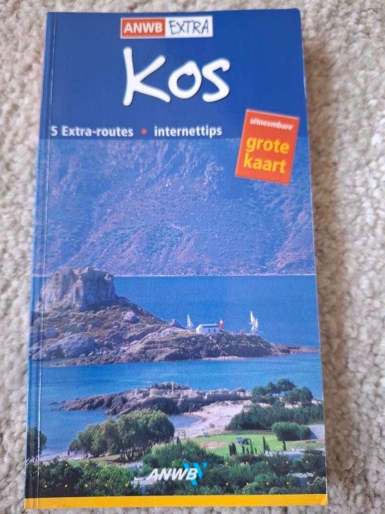 ANWB Extra Reisgids Kos - 5 Extra-routes & internettips, Gelezen, Europa, Ophalen of Verzenden, Reisgids of -boek