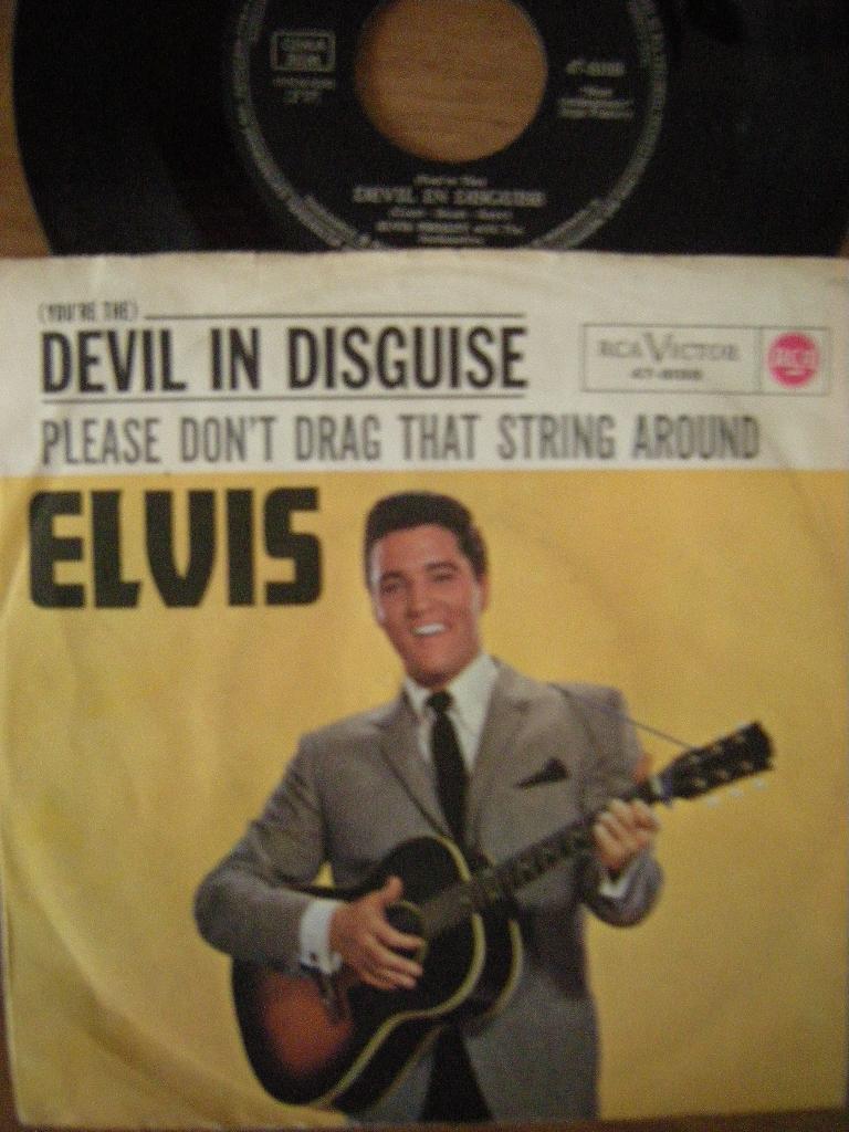 Elvis Presley (Devil In Disguise), Gebruikt, 7 inch, Single, Ophalen of Verzenden