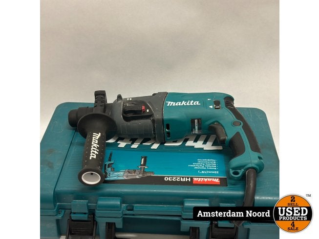 Makita HR2230 Boorhamer, Doe-het-zelf en Verbouw, Gereedschap | Boormachines, Makita, Zo goed als nieuw, Support@makita.com, Makita Corporation, 3-11-8, Sumiyoshi-cho, 
Anjo, Aichi 446-8502
Japan