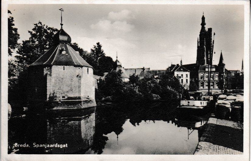 BREDA - SPANJAARDSGAT, Ophalen of Verzenden, 1940 tot 1960, Ongelopen, Noord-Brabant