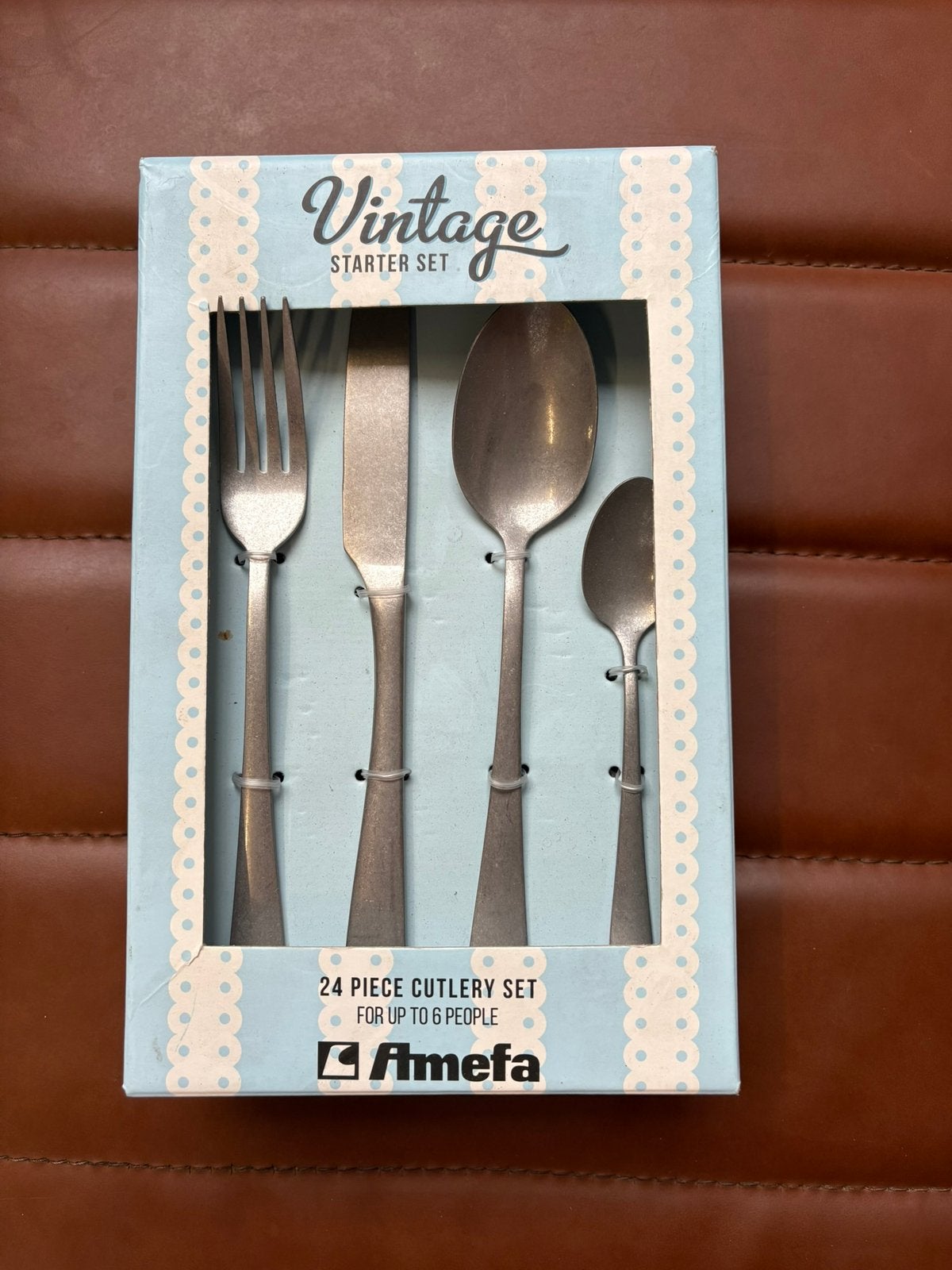 Amefa Vintage starter set 24-delig - Nieuw!, Huis en Inrichting, Bestekset, Nieuw, Ophalen of Verzenden, Amefa