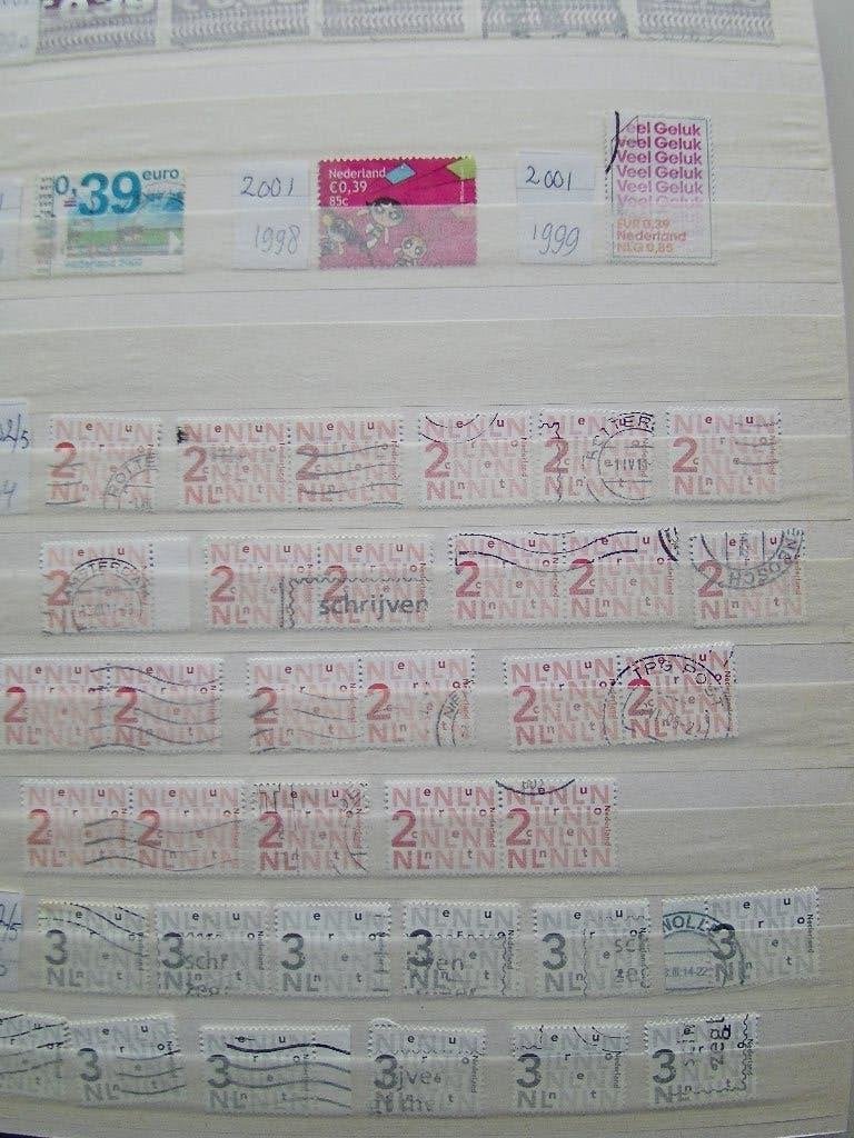 stockboek Nederland eurozegels, Postzegels en Munten, Ophalen of Verzenden, Buitenland