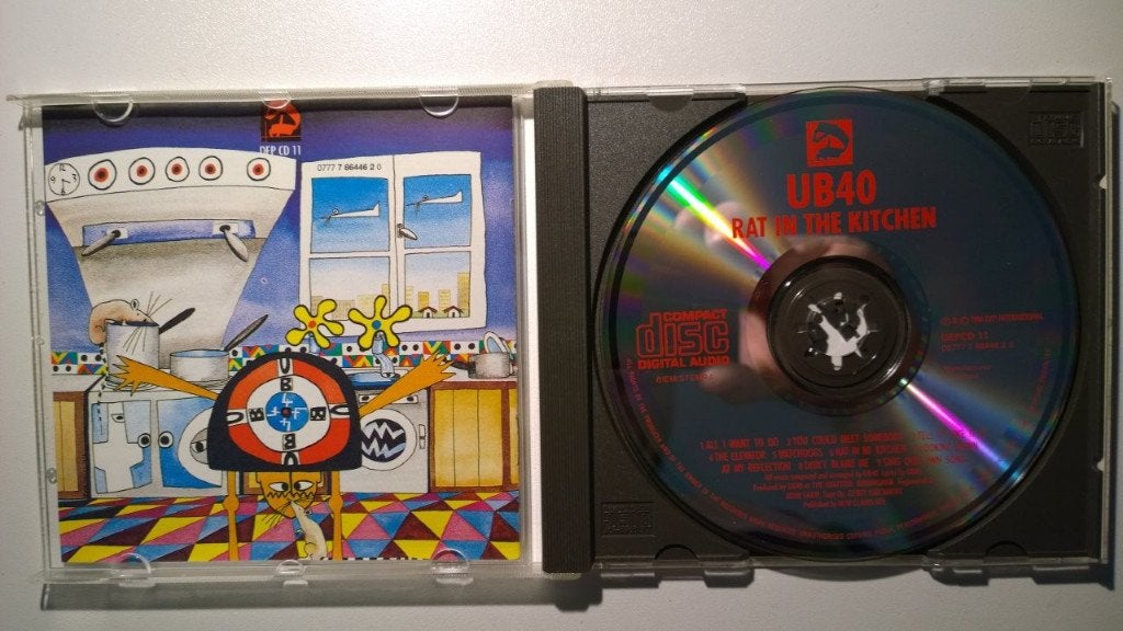 UB40 - Rat In The Kitchen, Ophalen of Verzenden, Reggae, Zo goed als nieuw, Album