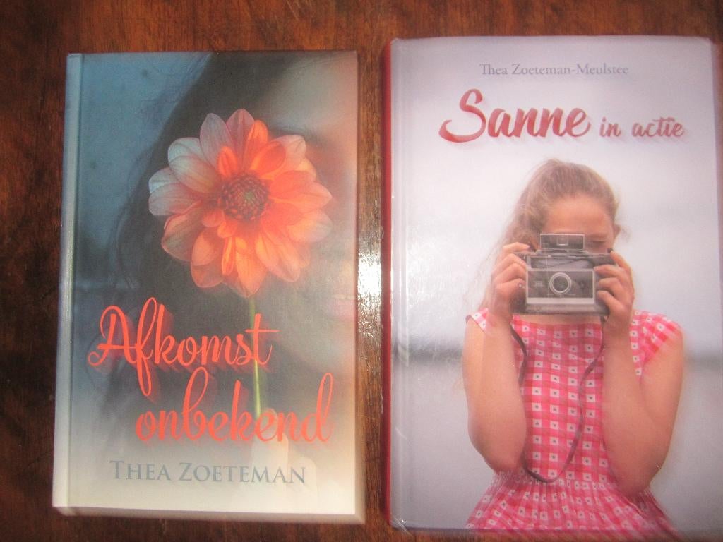 Thea Zoeteman Sanne in actie/Afkomst onbekend, Boeken, Ophalen of Verzenden, Zo goed als nieuw