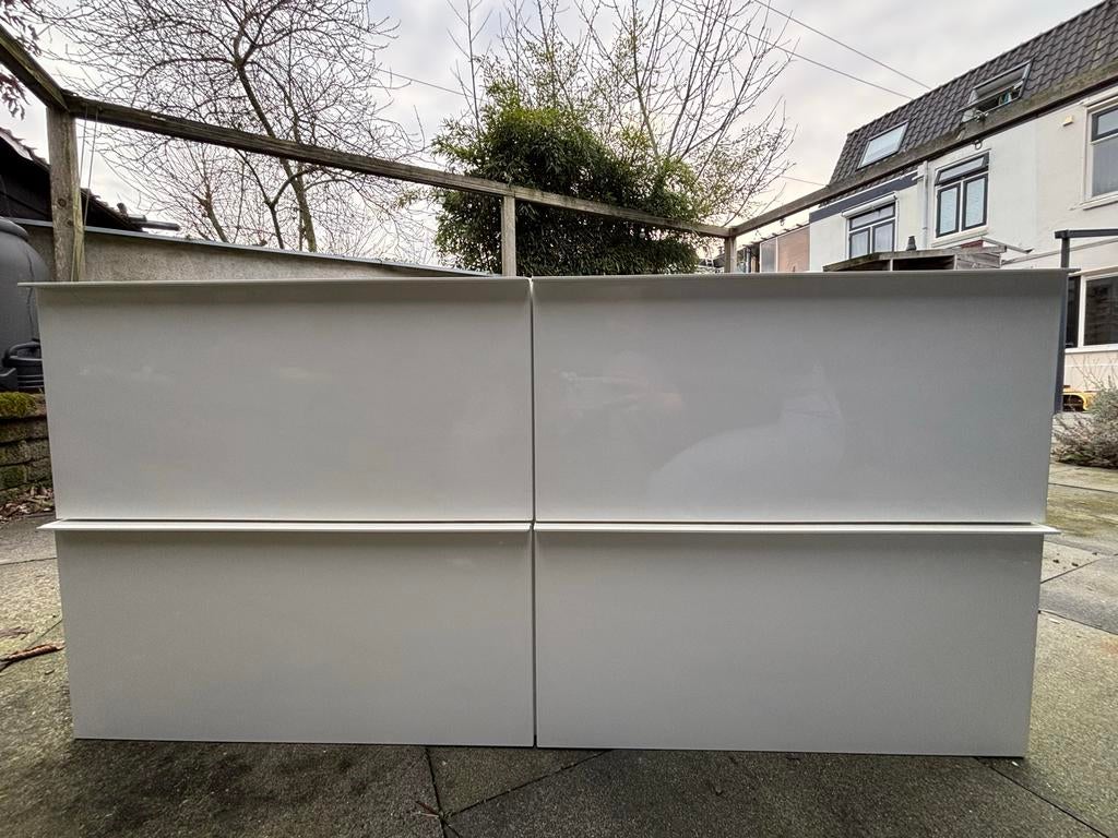 Ikea GODMORGON wastafelkast hoogglans wit 120x47x58 cm, Ophalen of Verzenden, Gebruikt