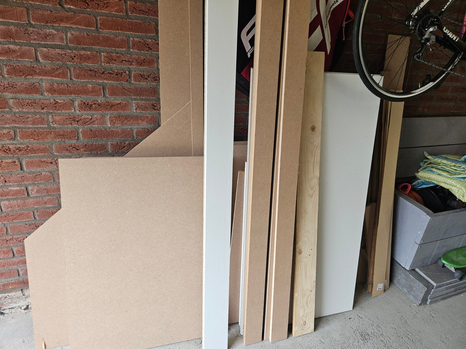 Gratis; meubelplaten en MDF, Ophalen, Nieuw