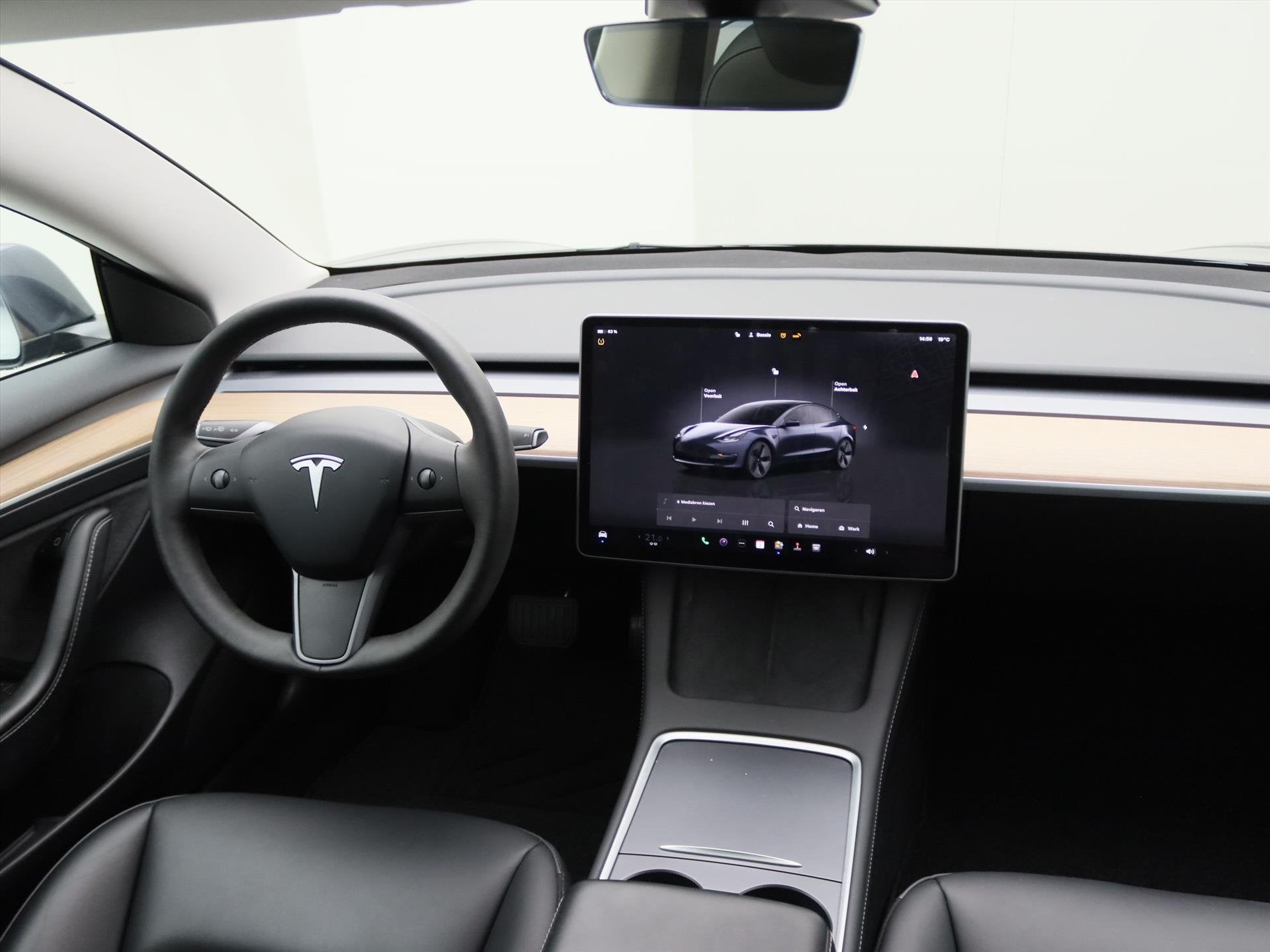 Tesla Model 3 Standard RWD Plus UPGRADE 94.8% SoH [ LFP-ACCU, Automaat, Adaptive Cruise Control, Gebruikt, Zwart