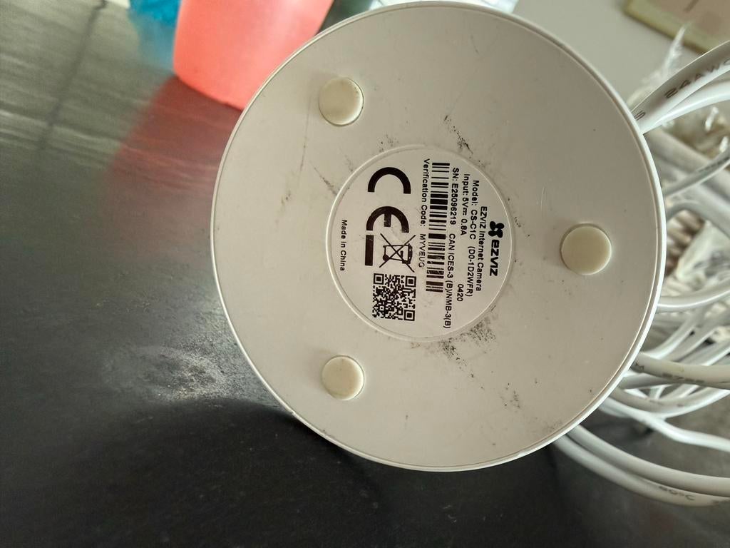EZviz C1C Binnencamera/Babyfoon - Compacte Beveiliging, Ophalen of Verzenden, Zo goed als nieuw, Binnencamera