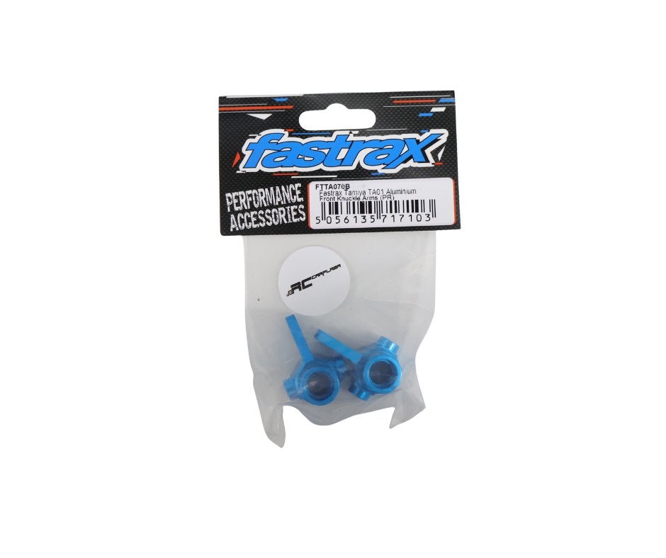 FASTRAX TAMIYA TA01 ALUMINIUM FRONT KNUCKLE ARMS (PR)
