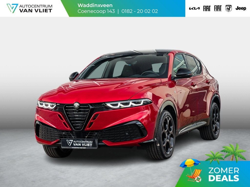 Alfa Romeo Tonale 1.3 Ibrida Plug-In Q4 270pk AWD Ti | Tech, Automaat, 4 cilinders, 150 min, Bedrijf