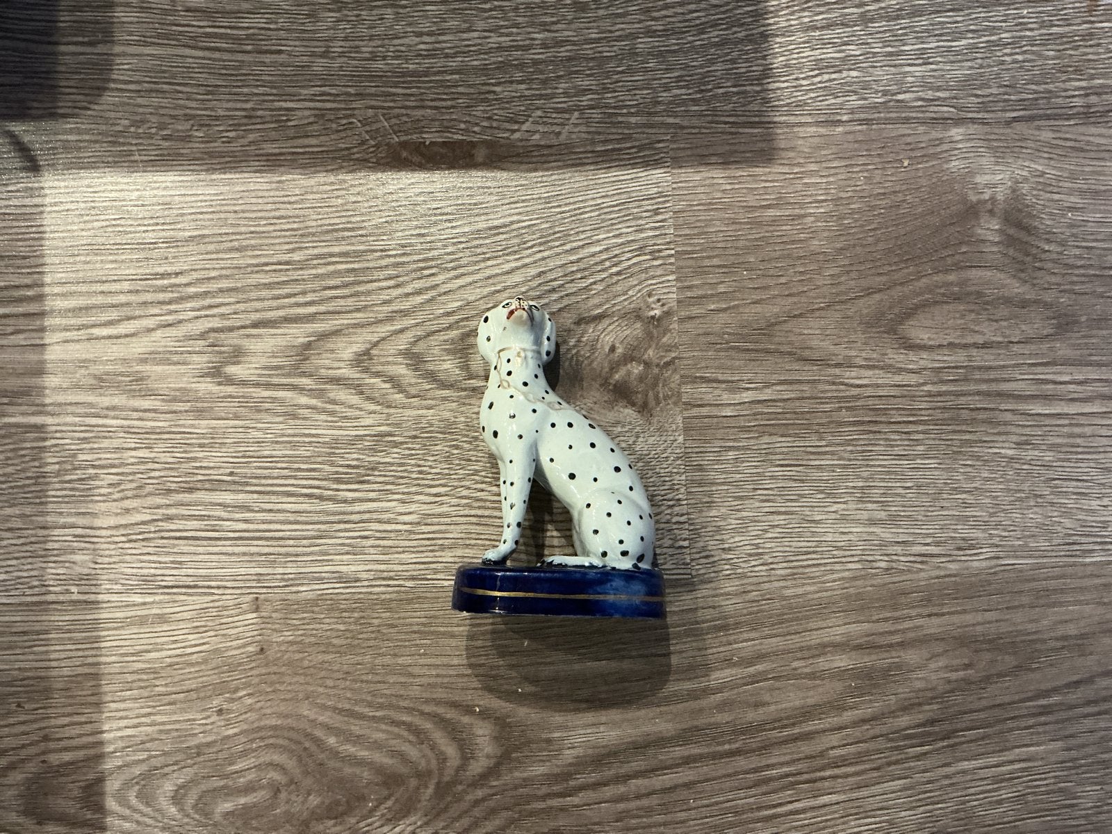Vintage porseleinen Dalmatiër beeldje, Verzenden