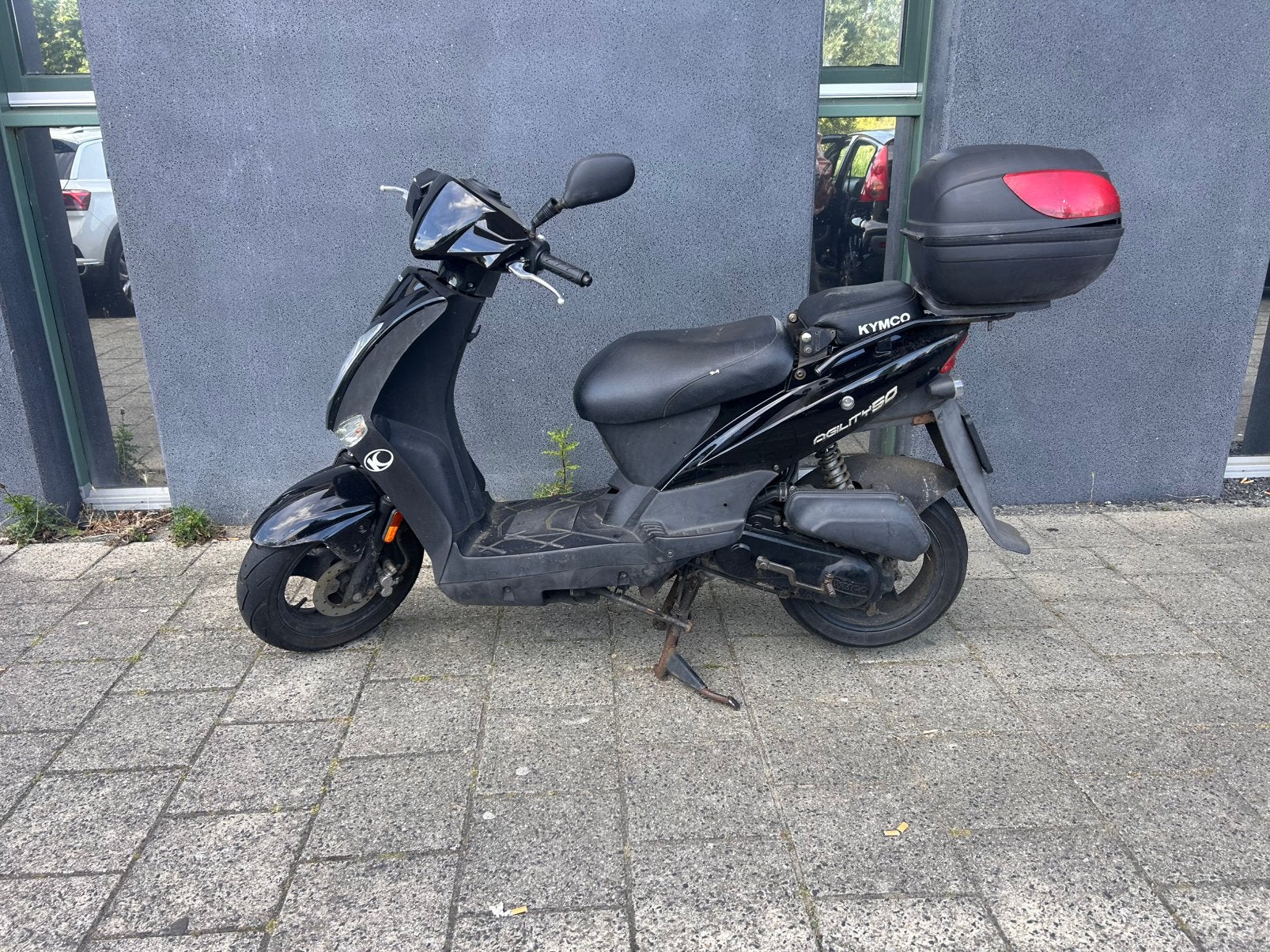 Kymco Agility 50 2T 2012 – Geel Kenteken, Ophalen of Verzenden, Gebruikt, Benzine, Overige modellen