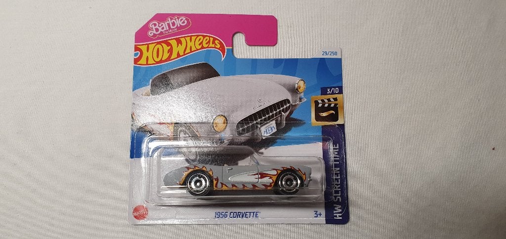 Hot Wheels 1956 Corvette Barbie, Ophalen of Verzenden, Nieuw, Auto