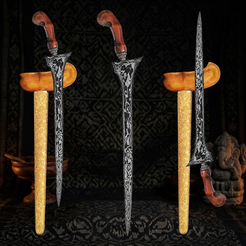 Antieke Tuban kris keris - krissen kerissen - kris - keris, Antiek en Kunst, Ophalen of Verzenden