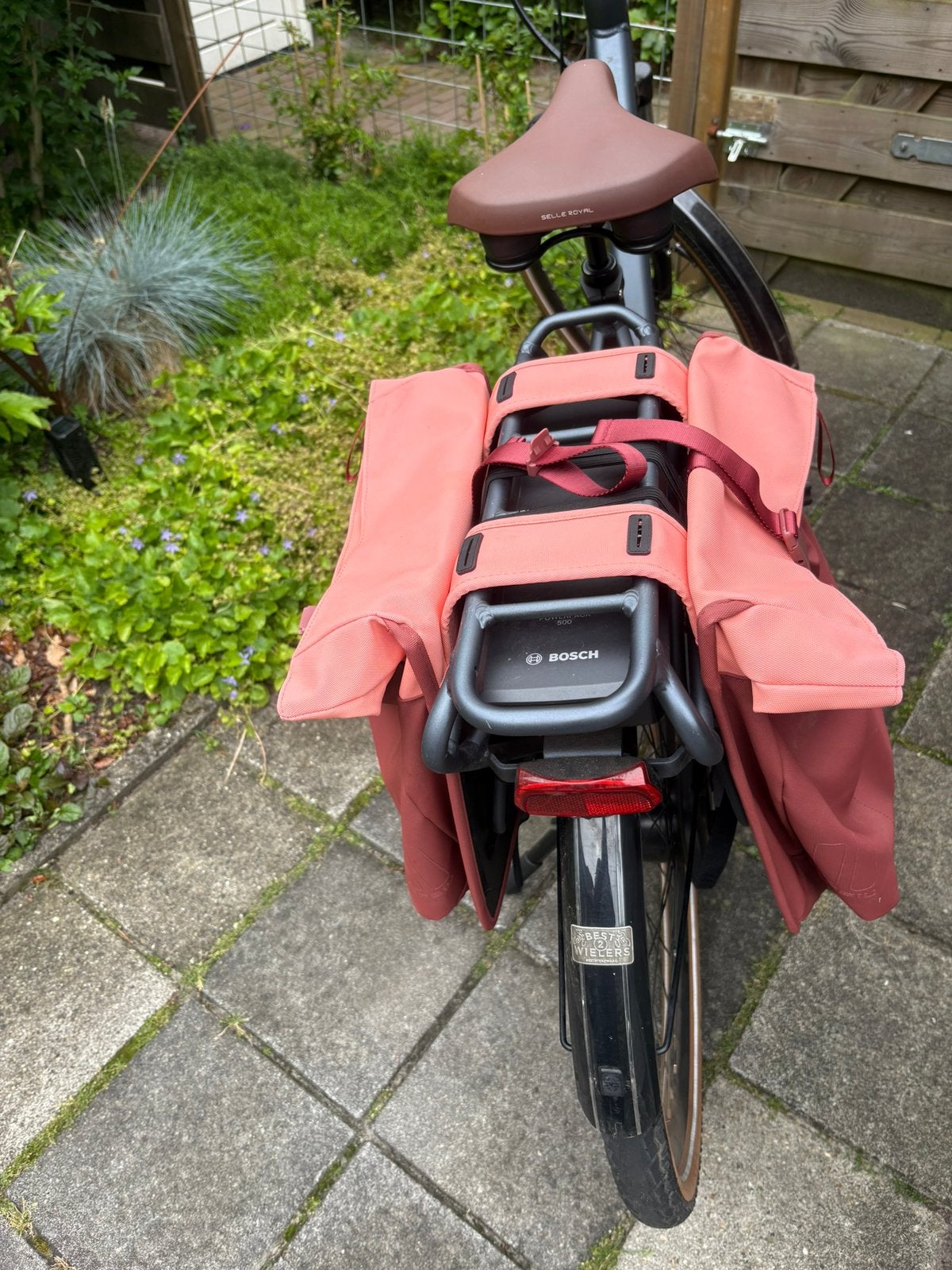 Basil fietstassen zo goed als nieuw., Ophalen, Zo goed als nieuw