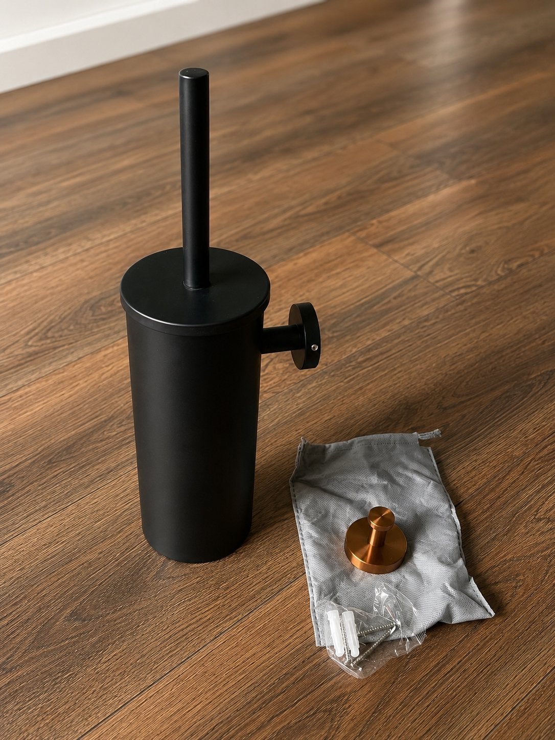 Crosswater MPRO Toiletborstelhouder/toiletrolhouder, Doe-het-zelf en Verbouw, Ophalen of Verzenden, Nieuw, Rvs, Toilet