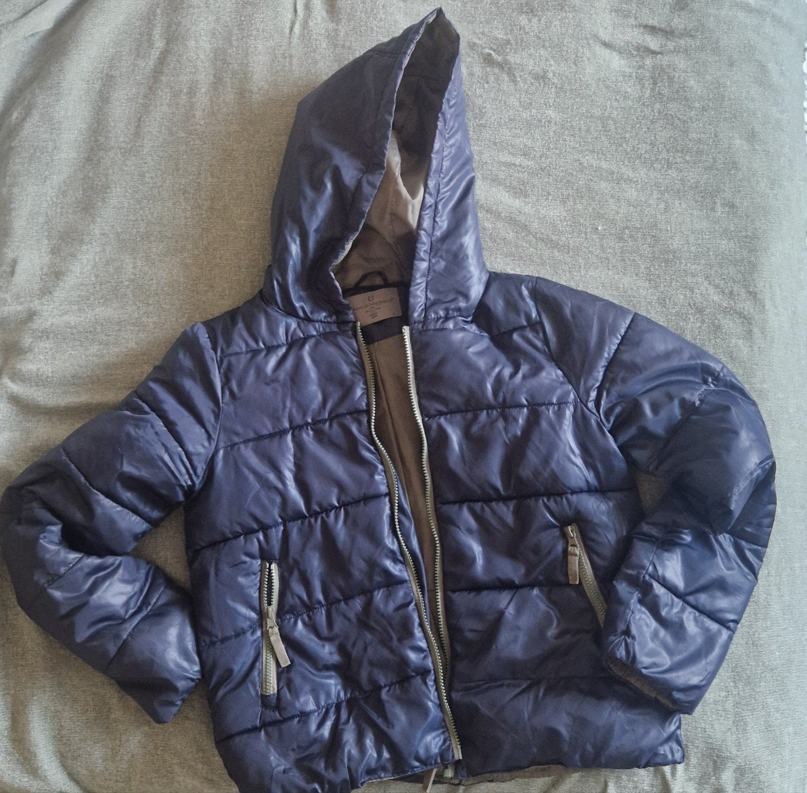 Vero Moda Jeans gewatteerde jas maat S, Kleding | Dames, Jassen | Winter, Blauw, Ophalen of Verzenden, Zo goed als nieuw, Maat 36 (S)
