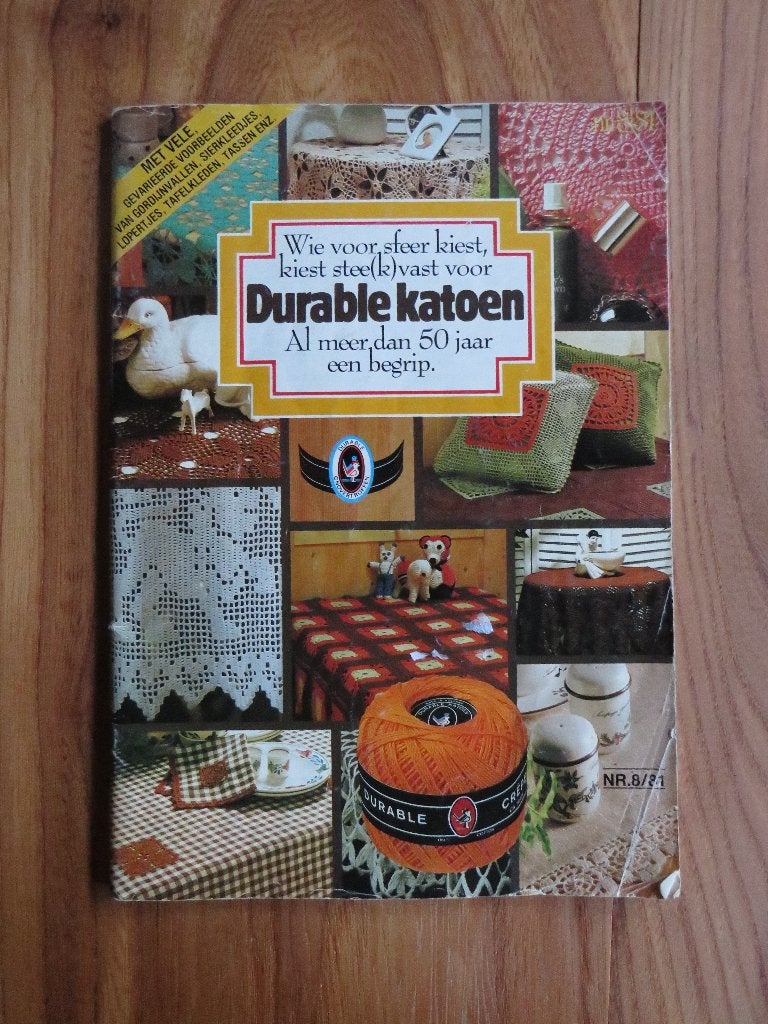 Durable katoen al meer dan 50 jaar een begrip, Ophalen of Verzenden, Zo goed als nieuw, Breien en Haken, Durable katoen