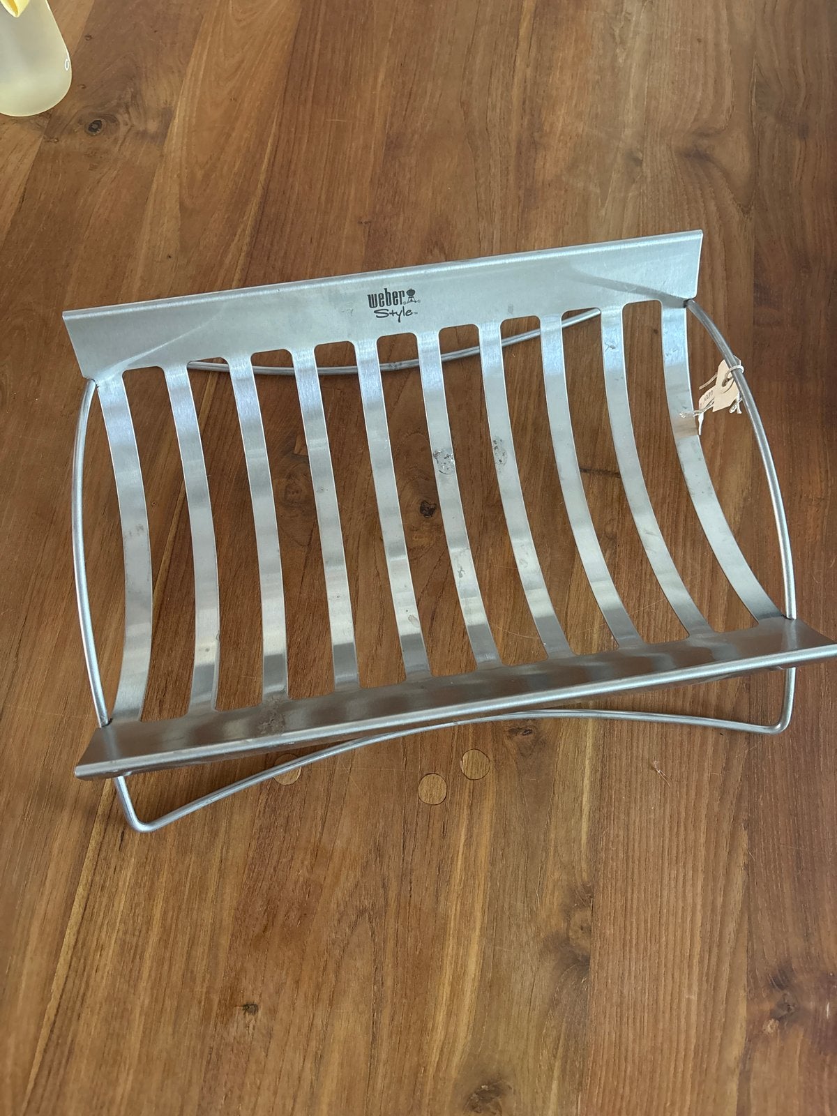 Weber Style ribrek/braadrek voor BBQ, Ophalen, Nieuw
