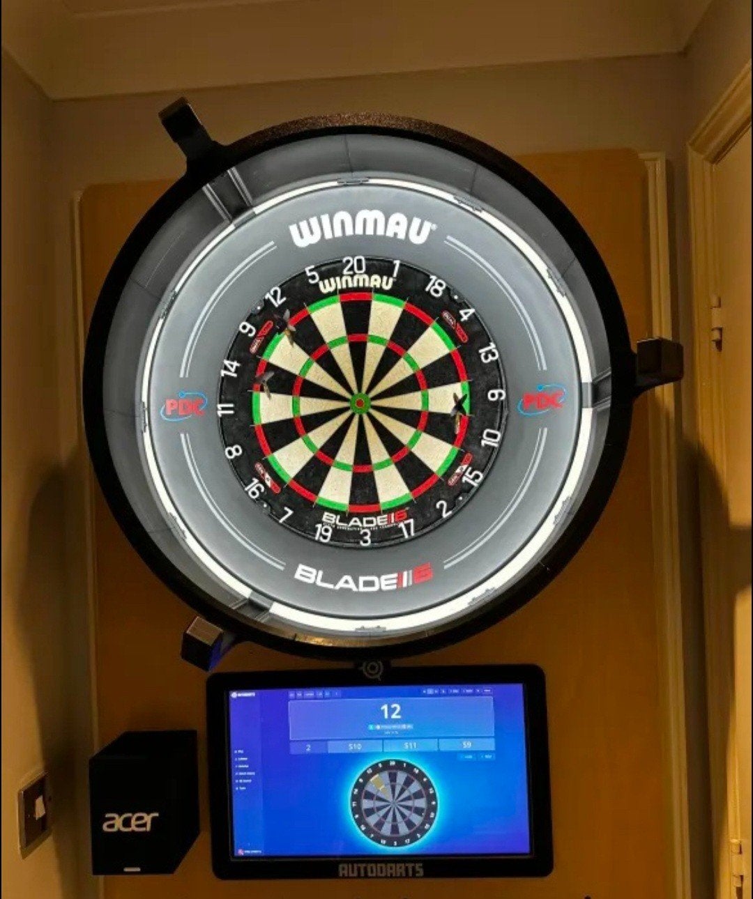 Autodarts Complete Set (Inclusief Camera's & Verlichting)