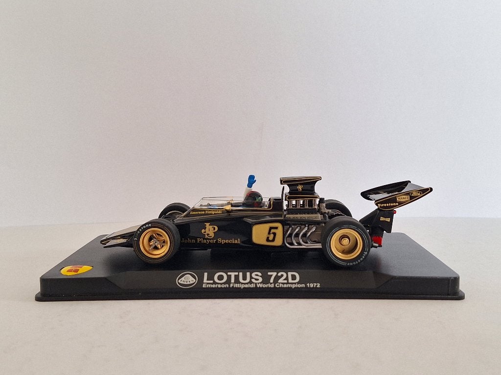 Vanquish Lotus 72D World Champion Emerson Fittipaldi 1972, Kinderen en Baby's, Overige merken, Racebaan, Nieuw, Ophalen of Verzenden