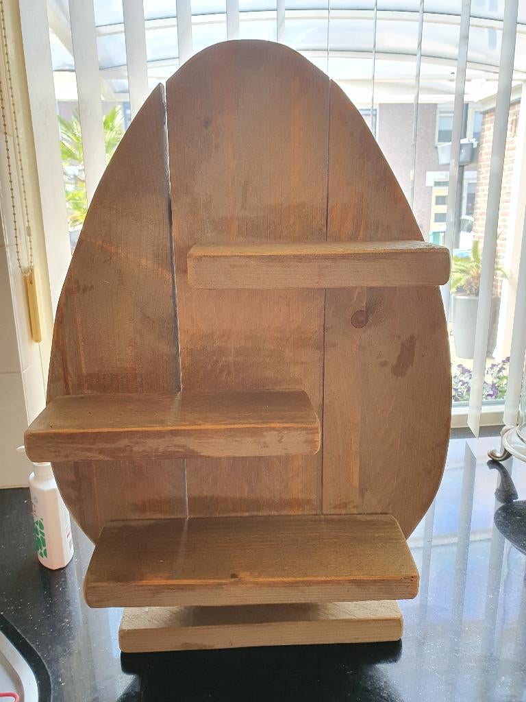 steigerhout ei, Landelijk, Ophalen, Gebruikt, Beige
