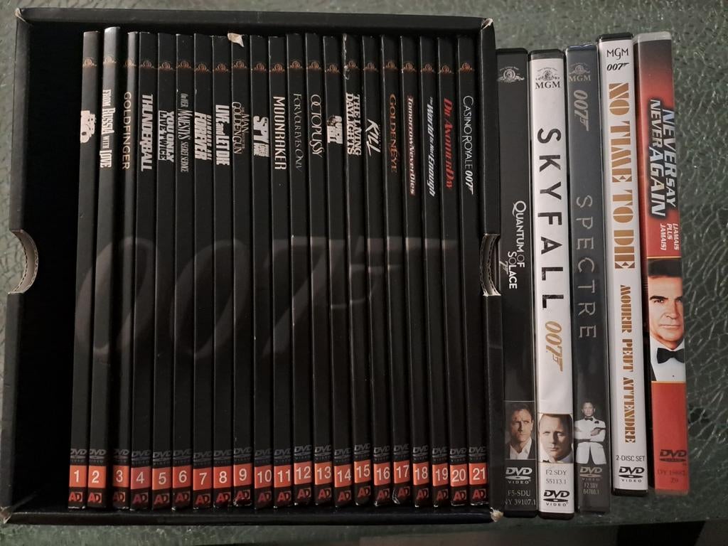 James bond collectie - 26x (dvd), Vanaf 12 jaar, Ophalen of Verzenden, Zo goed als nieuw