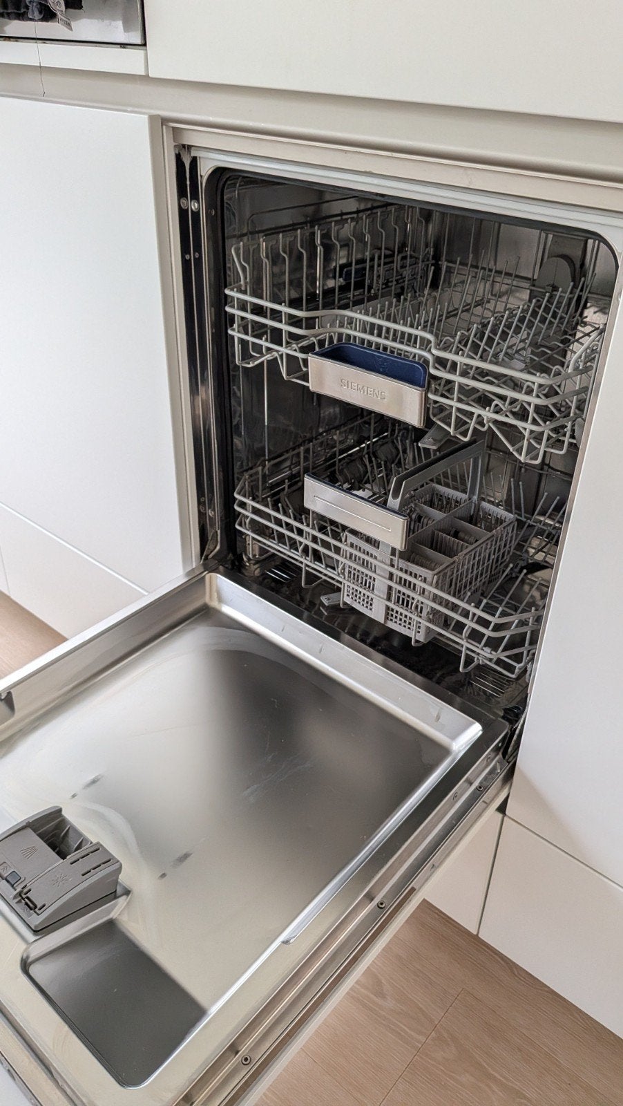Siemens vaatwasser, inbouw, geïntegreerd, SN66P156EU/B3, Witgoed en Apparatuur, Ophalen, Energieklasse A of zuiniger, Minder dan 10 liter