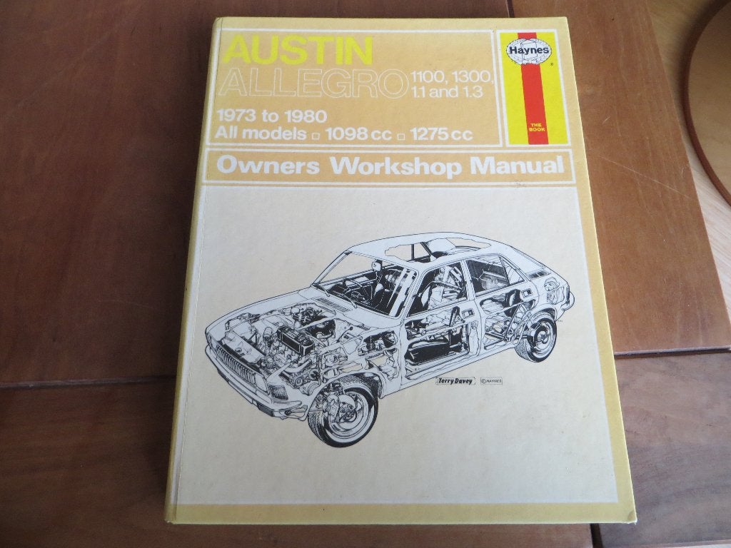 Haynes workshop manual Austin Allegro 1973 - 1980, zeer mooi, Ophalen of Verzenden