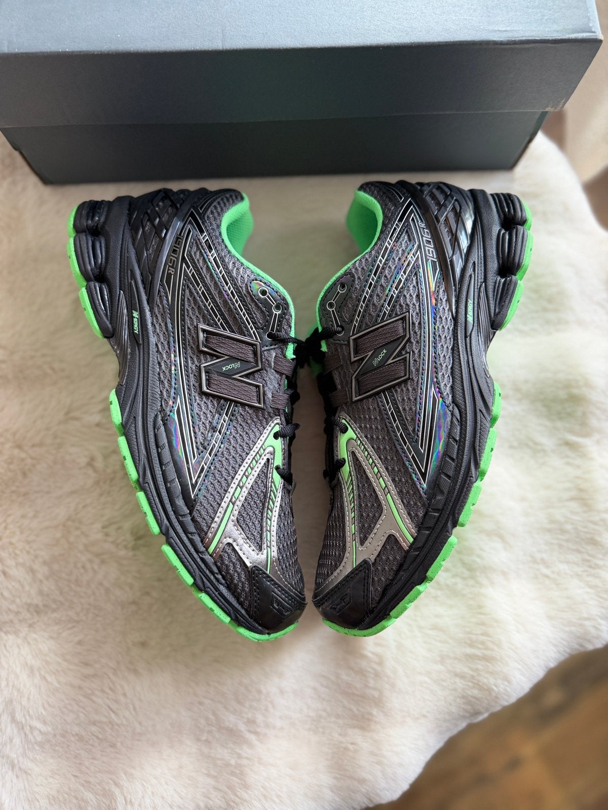 New balance 1906 R groen zwart maat 46.5 1906r, Kleding | Heren, Schoenen, Ophalen of Verzenden, Zo goed als nieuw, Zwart