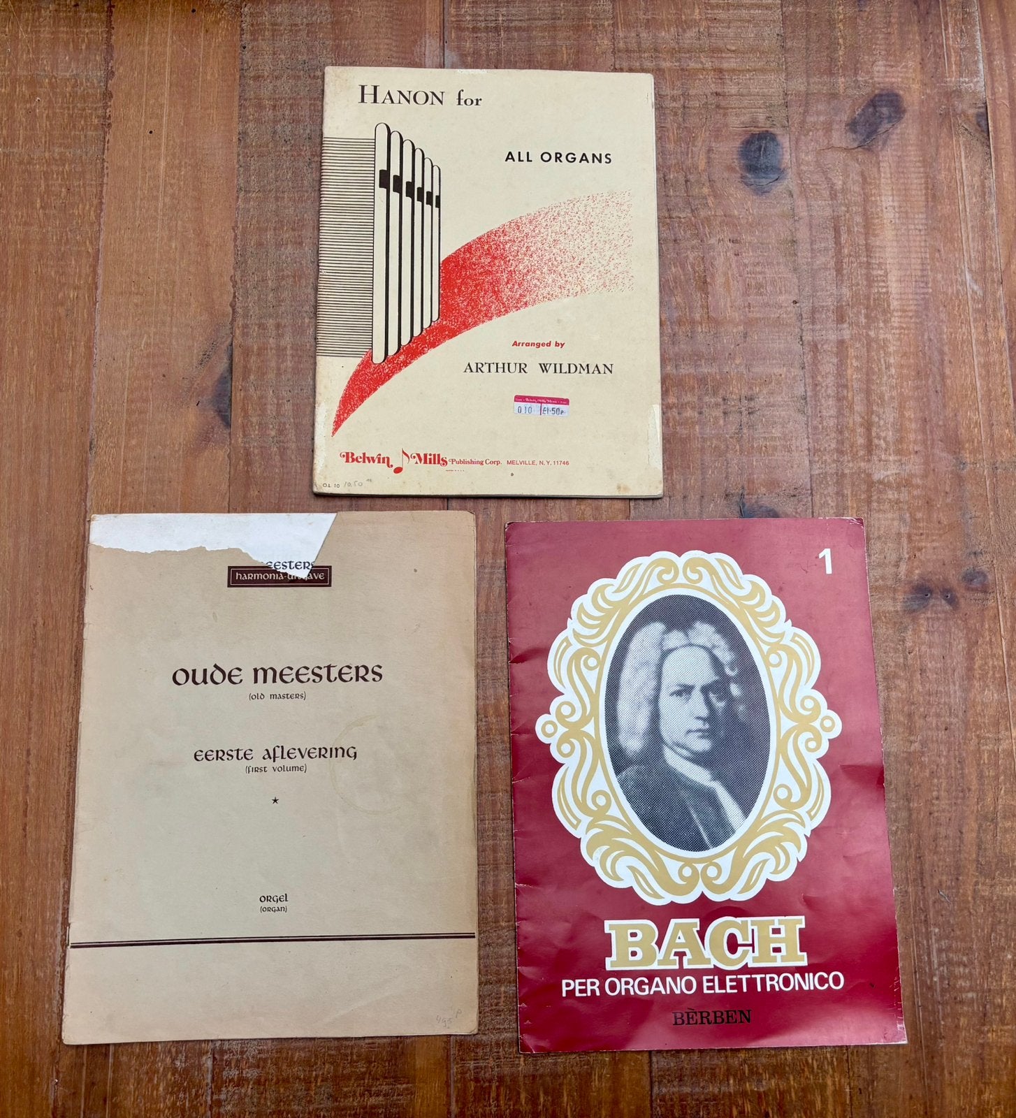 26 leerboeken voor orgel, harmonium of piano, Gebruikt, Piano, Verzenden, Les of Cursus