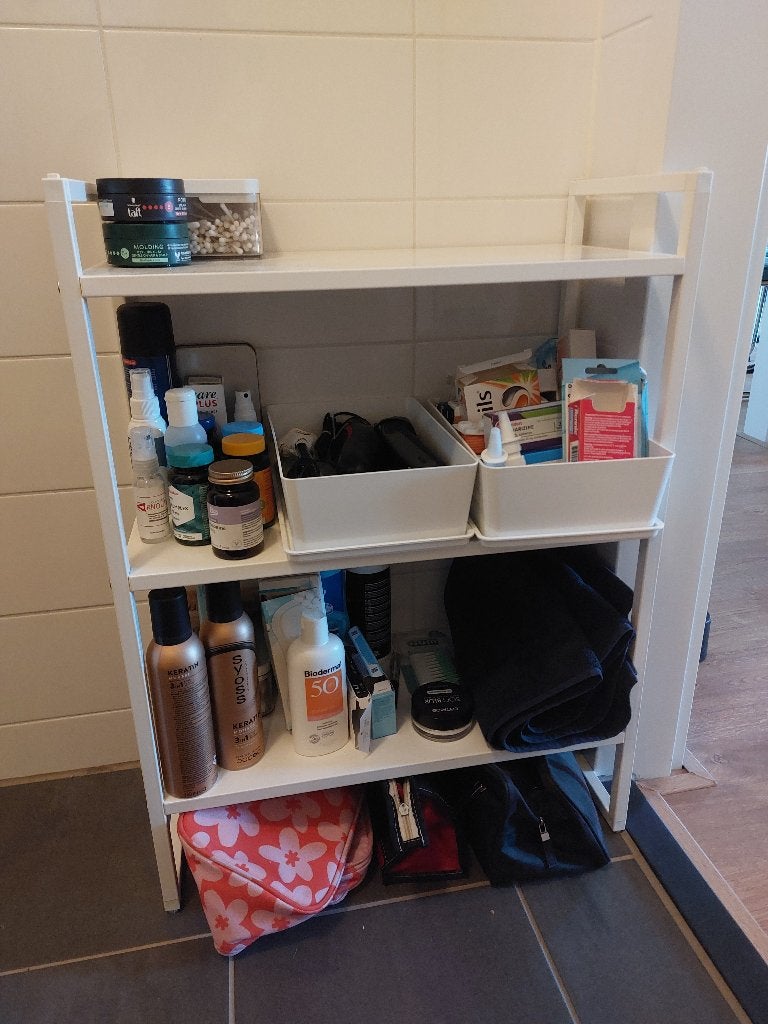 IKEA JONAXEL badkamerkast, Huis en Inrichting, Kasten | Stellingkasten, Zo goed als nieuw, Ophalen