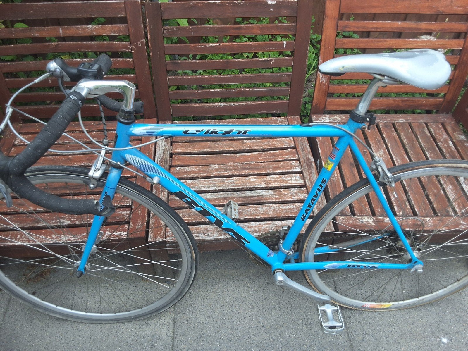 Batavus Racefiets e'light blauw, Fietsen en Brommers, Fietsen | Racefietsen, Ophalen, Gebruikt, Batavus, Aluminium