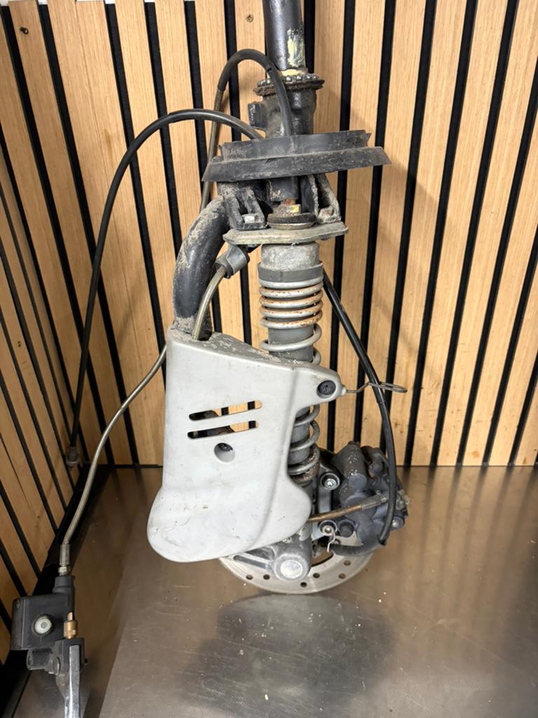 piaggio hexagon lxt voorvork, Ophalen