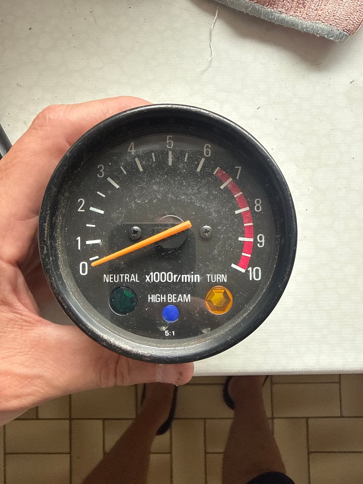 Nette toerenteller voor Yamaha XT 500 - Goed werkend, Ophalen of Verzenden, Gebruikt