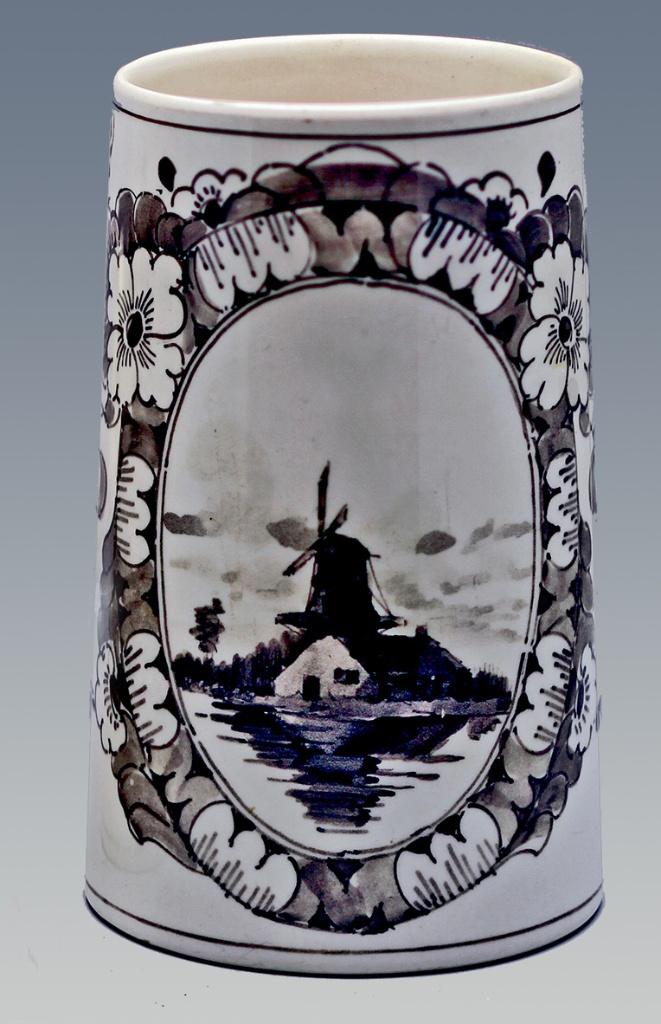 Bierpul van Rozenburg (Nr.: 444), Antiek en Kunst, Antiek | Keramiek en Aardewerk, Ophalen of Verzenden