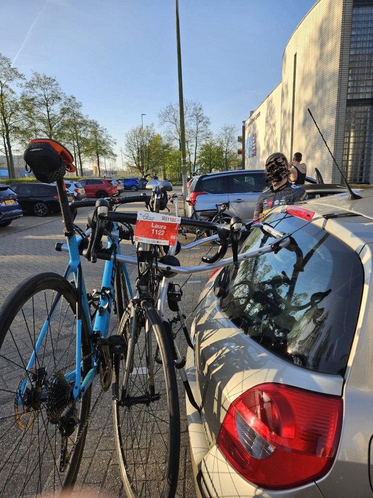 Thule ClipOn fietsendrager voor 3 fietsen, Auto diversen, Fietsendragers, Gebruikt, Achterklepdrager, 3 fietsen of meer, Ophalen