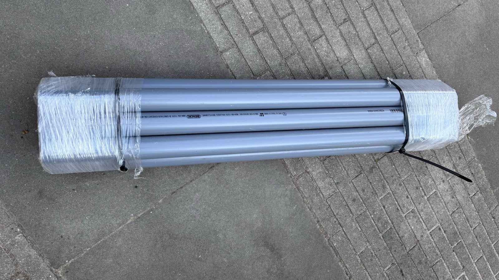 PVC buizen rond 50, Doe-het-zelf en Verbouw, Buizen en Afvoer, Ophalen, Afvoer, Pvc, 6 meter of meer