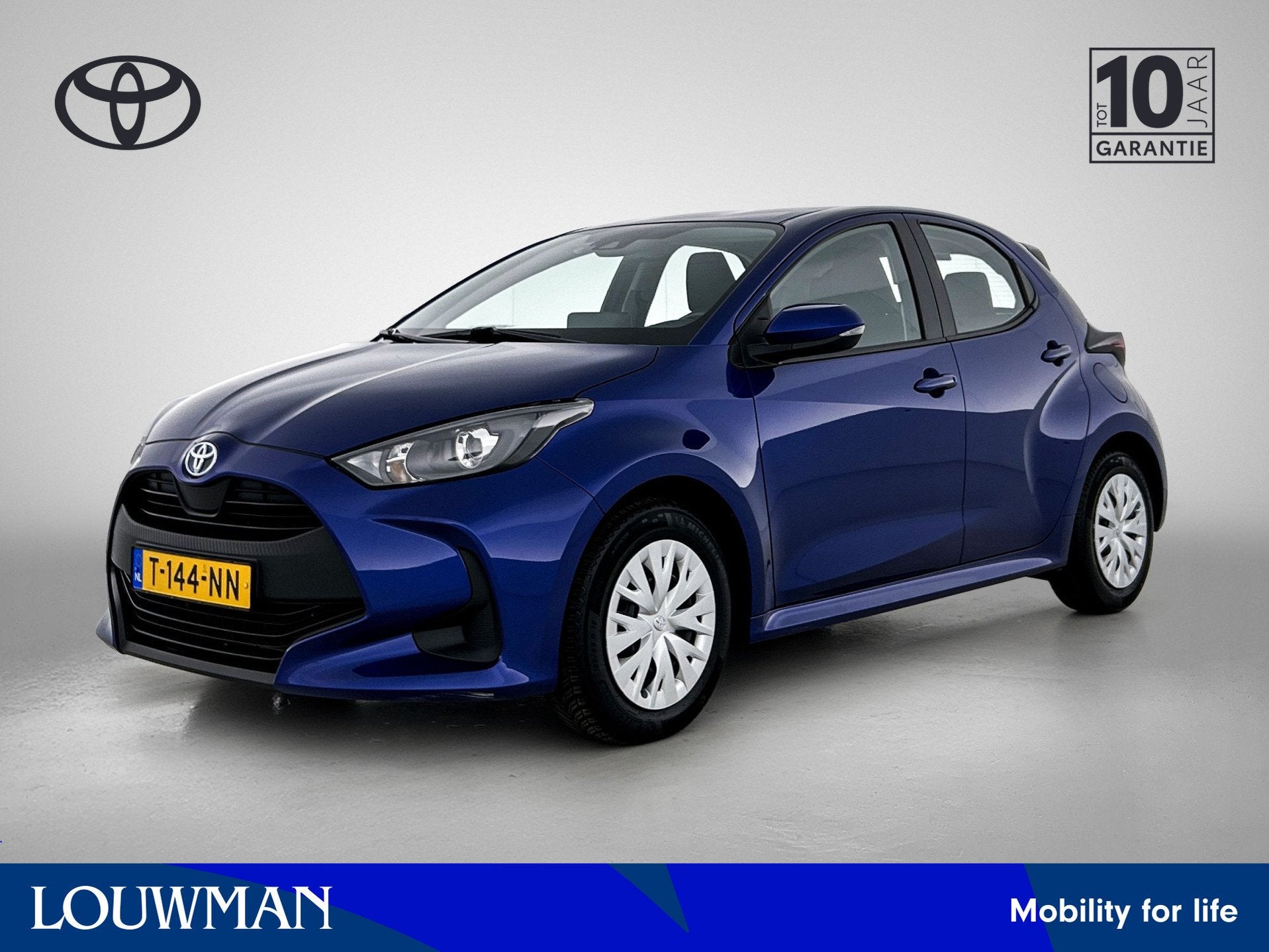 Toyota Yaris 1.5 Hybrid Active | NL dealeronderhouden |, Gebruikt, Blauw, 49 €/maand, Bedrijf