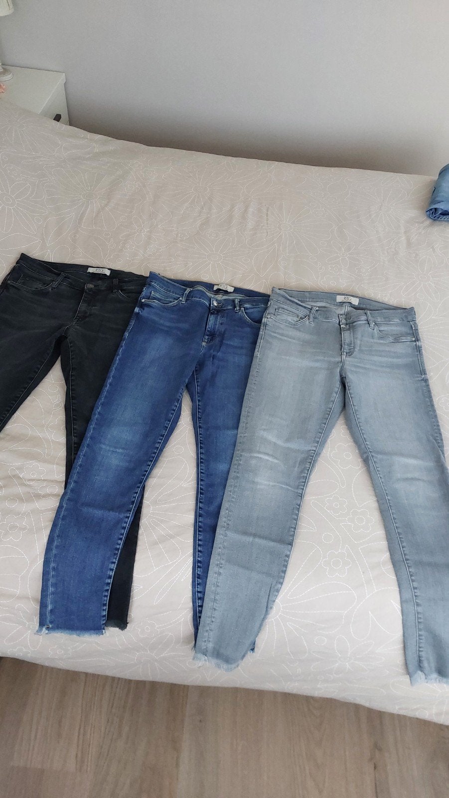 C.o.j skinny spijkerbroeken in 3 kleuren, Ophalen of Verzenden, Zo goed als nieuw, Blauw