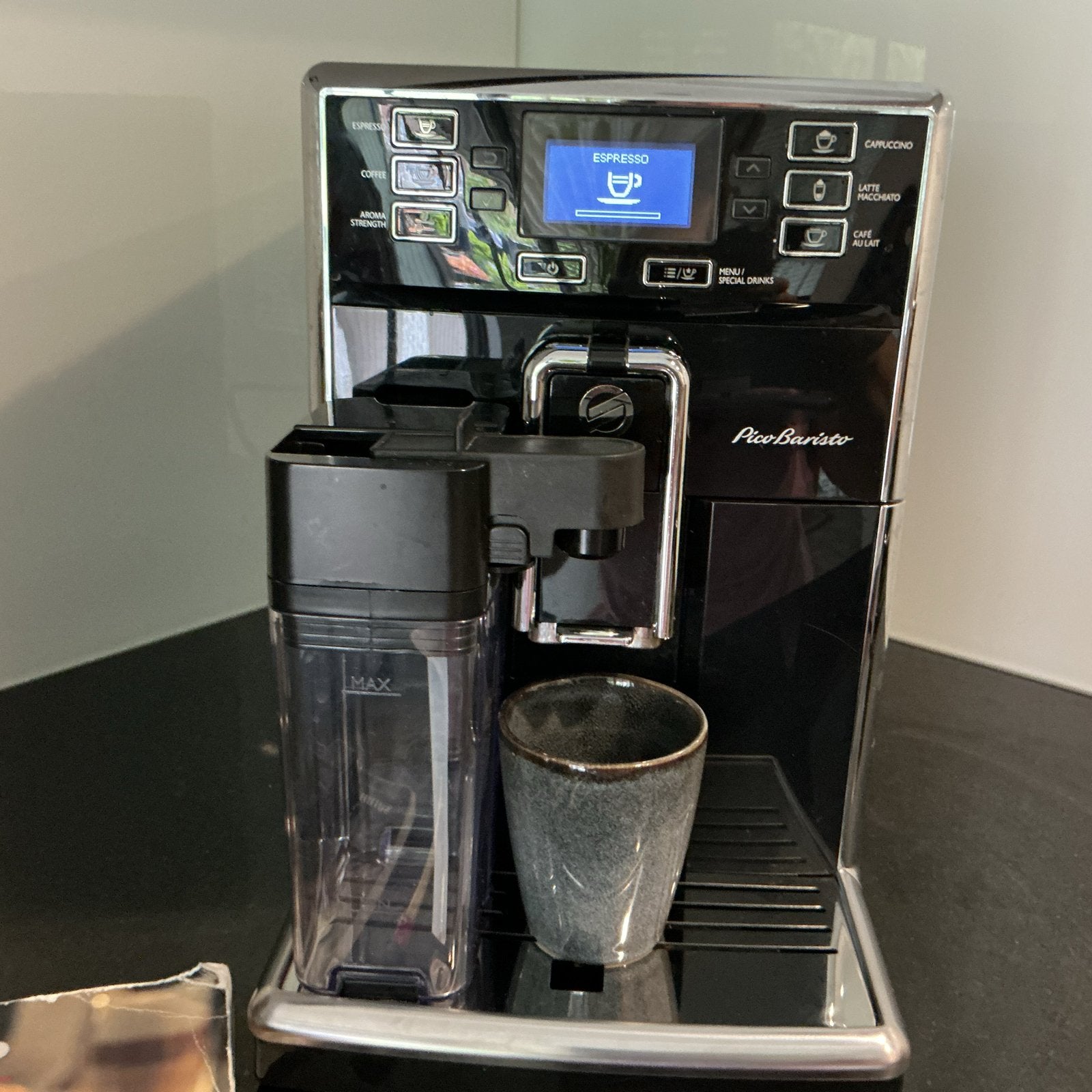 Saeco PicoBaristo Koffiemachine - Volautomatisch, Witgoed en Apparatuur, Koffiezetapparaten, Afneembaar waterreservoir, Gebruikt