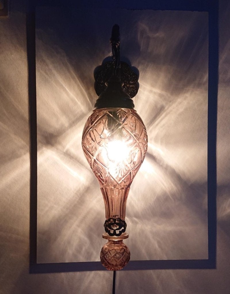 Diverse wandlamp Oosters Arabisch vintage klassiek glaslamp, E14 (klein), Nieuw, Ophalen of Verzenden, Glas
