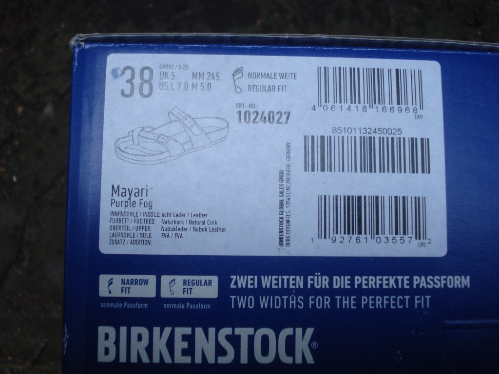 BIRKENSTOCK MAYARI LILA 38 NIEUW GRATIS VERZENDING PER POST, Slippers, Overige kleuren, Verzenden, Nieuw