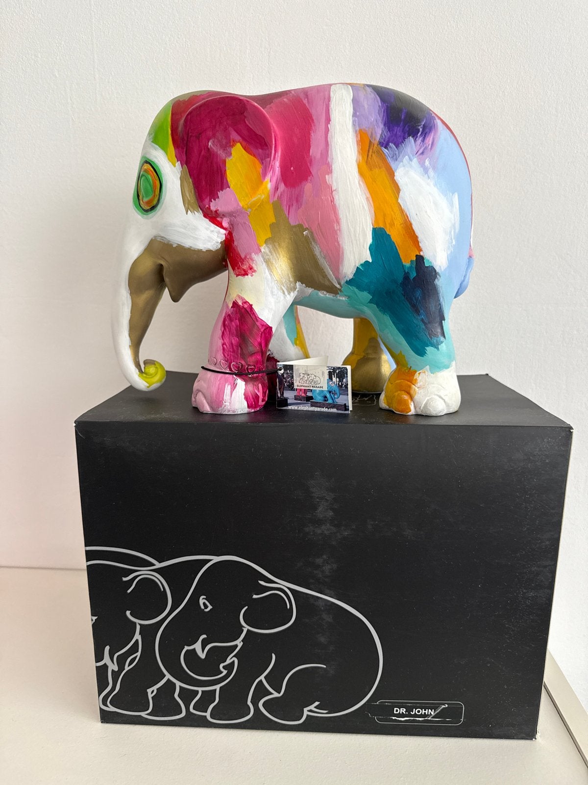 Elephant Parade Dr. John 20 cm - Nr. 9/125, Verzamelen, Ophalen of Verzenden, Nieuw, Dier