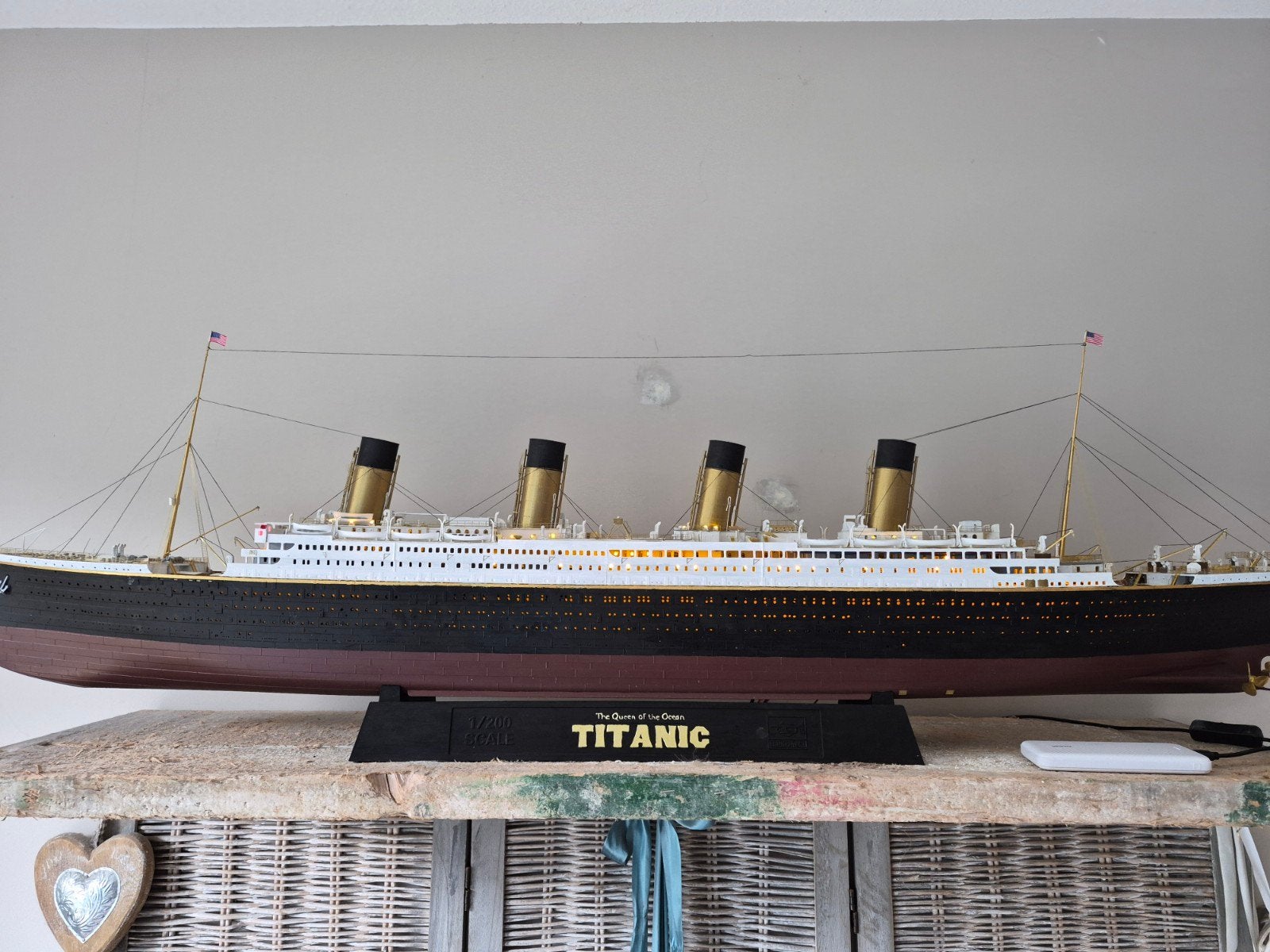 Trumpeter Titanic Schaal 1/200 - 120 cm met verlichting, Hobby en Vrije tijd, Modelbouw | Boten en Schepen, Ophalen