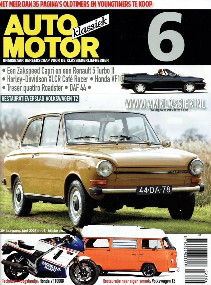 Auto Motor Klassiek 2023 nr. 6 (o.a. DAF 44 De Luxe), Verzenden, Gelezen, Overige merken