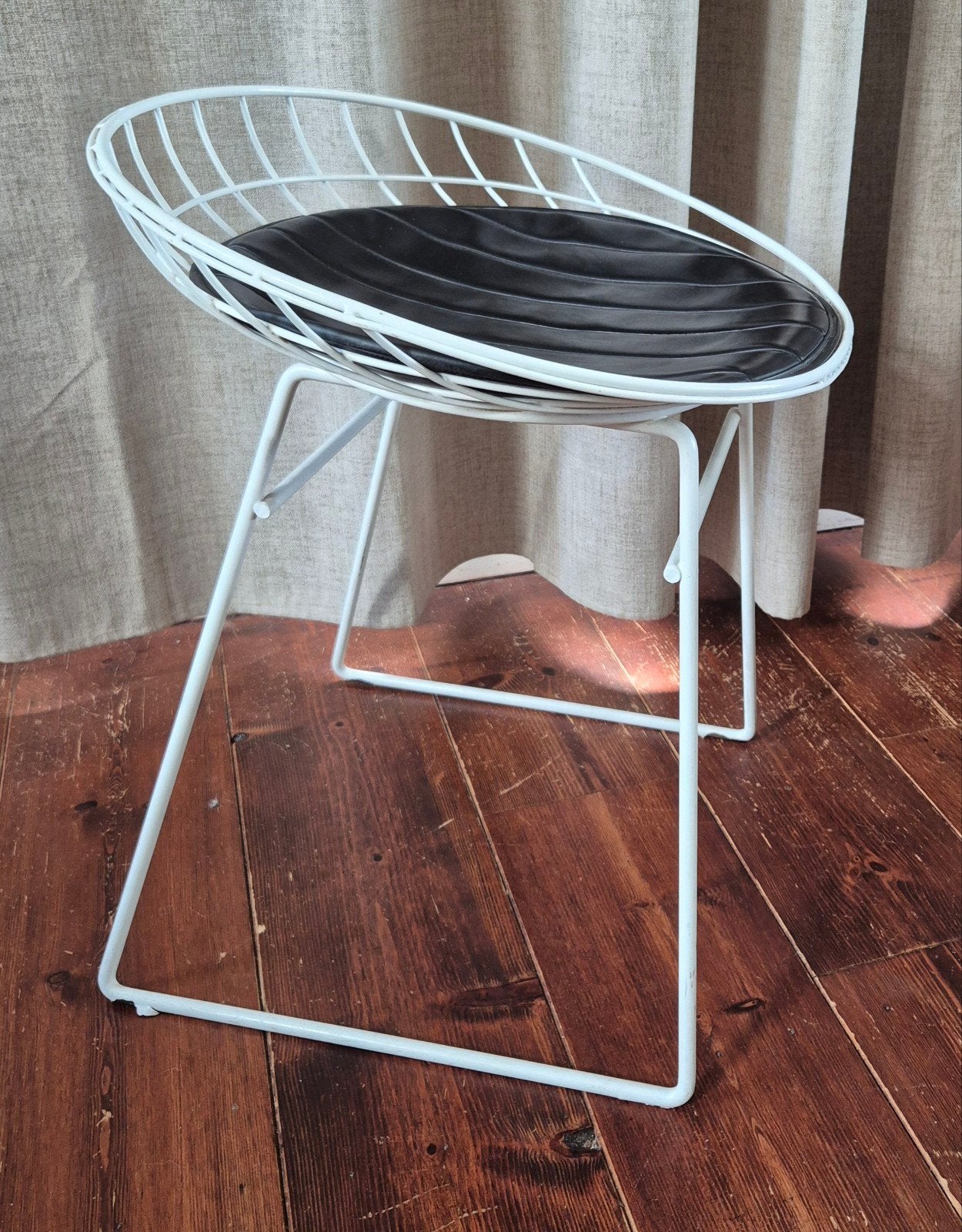 Vintage Pastoe kruk Cees Braakman, Huis en Inrichting, Ophalen, Gebruikt, Bruin, Eén