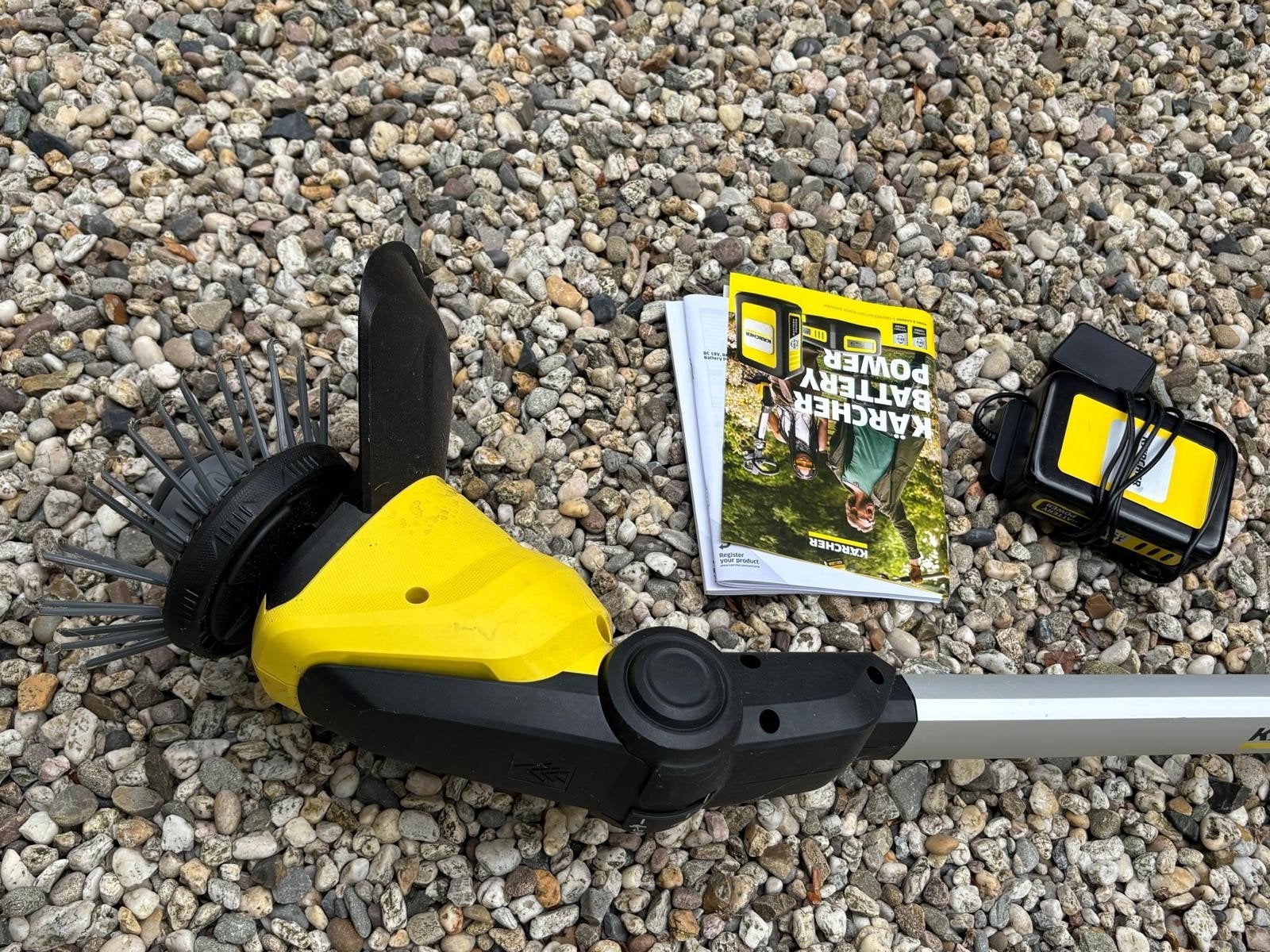 Kärcher Onkruidverwijderaar WRE 18-55 met battery, Tuin en Terras, Hand-tuingereedschap, Ophalen, Zo goed als nieuw, Onkruidsteker