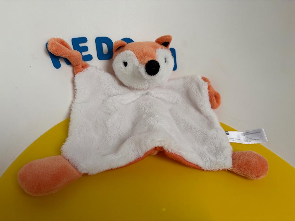 K1233 hema doekje vos oranje, Kinderen en Baby's, Ophalen of Verzenden, Zo goed als nieuw, Overige typen