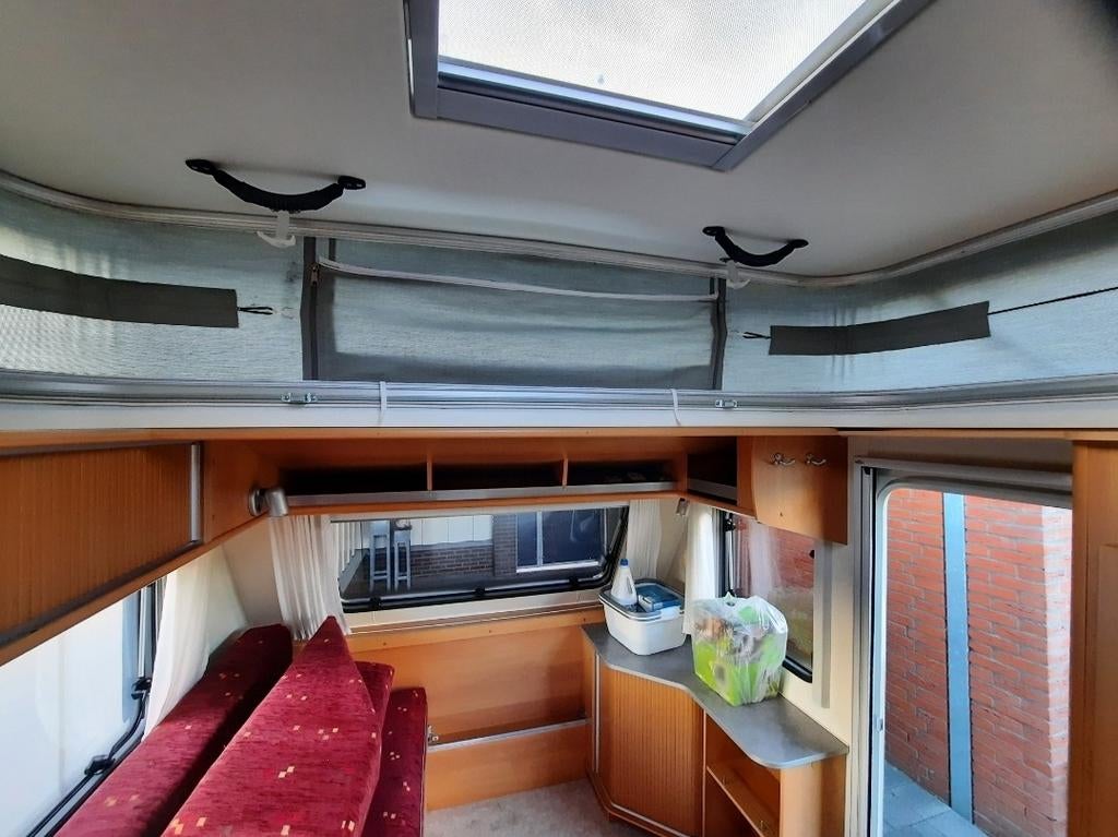 KIP VISION KV41TVB met hefdak, Caravans en Kamperen, Caravans, Luifel, Kip, Frans bed, Kleine zit